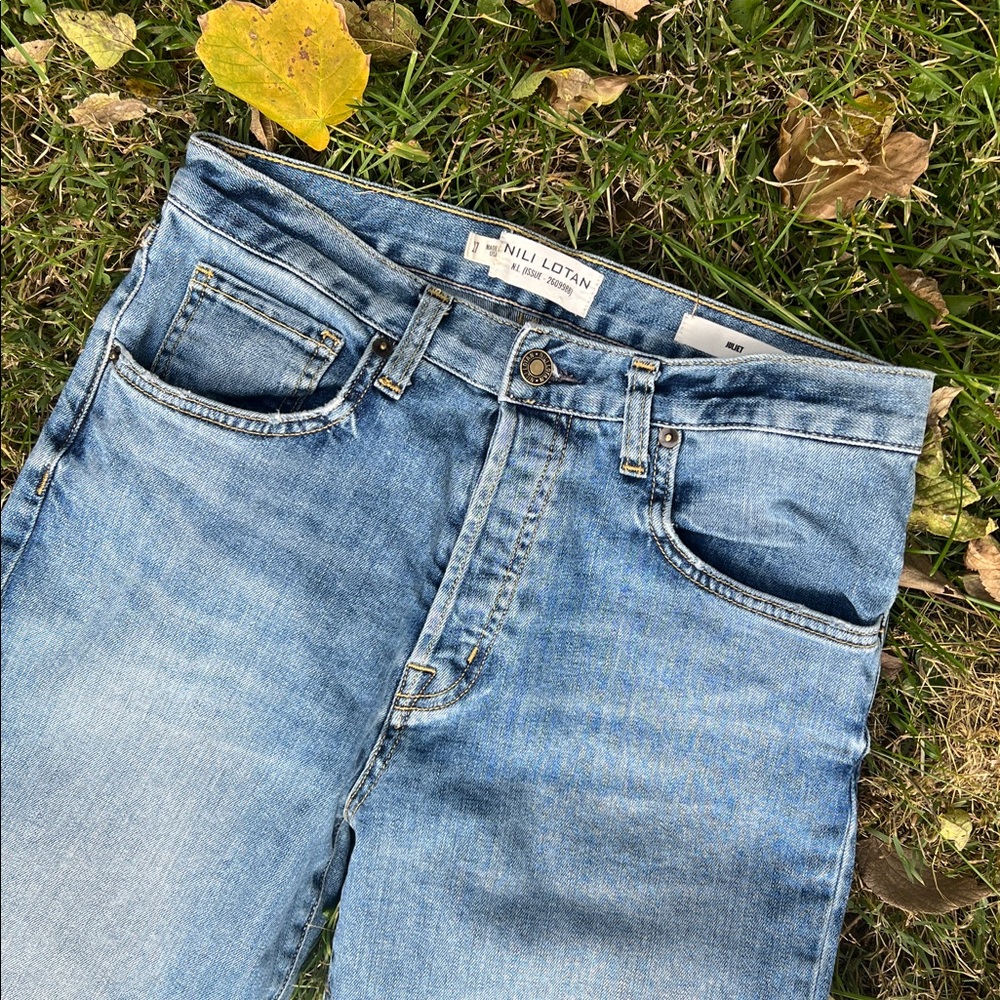 Nili Lotan Juliet Button Fly Jeans - Picture 4 of 7